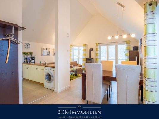 Essbereich mit Küche