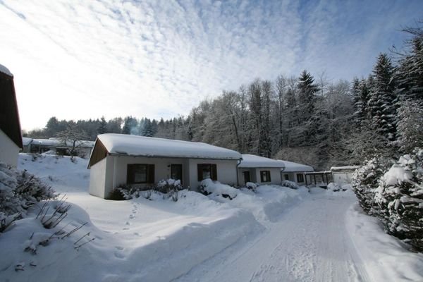 Ferienpark Falkenstein im Winter