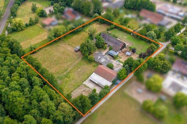 Luftansicht Hofreite