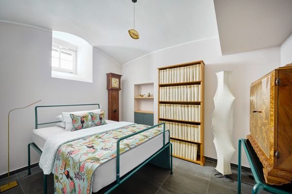Schlafzimmer im Souterrain