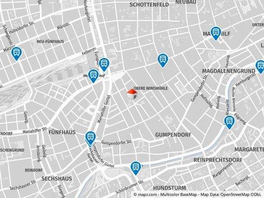 Geolyzer Kartenausschnitt