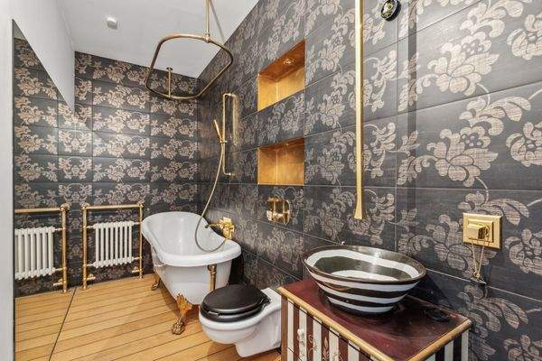 Einmaliges Badezimmer