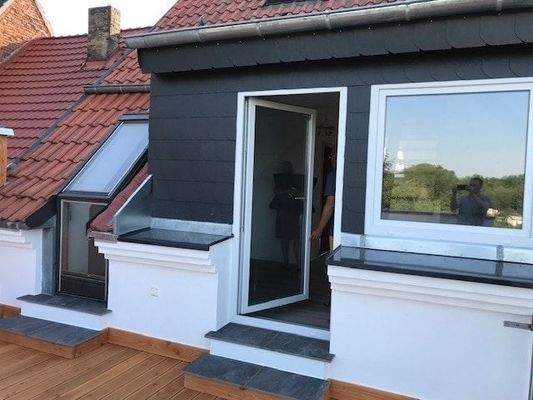 Ausgang Dachterrasse