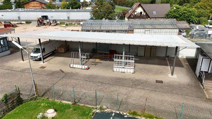 Überdachung Innenhof