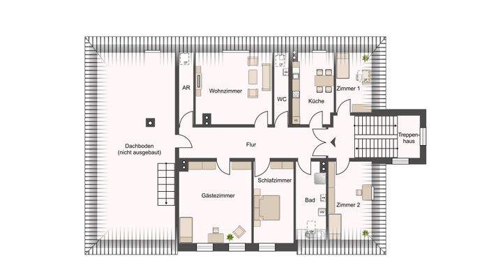 Grundriss Dachgeschoss 