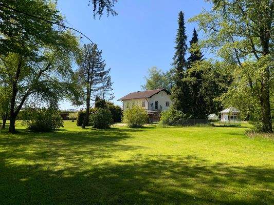 Süd-Westseite des Hauses