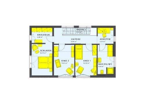 Grundriss Beispiel 2 OG