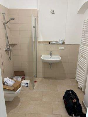 Bad Musterwohnung ohne Fenster