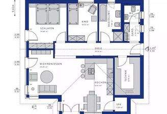 25KW4 96,54 Moderner Satteldach-Bungalow-4
