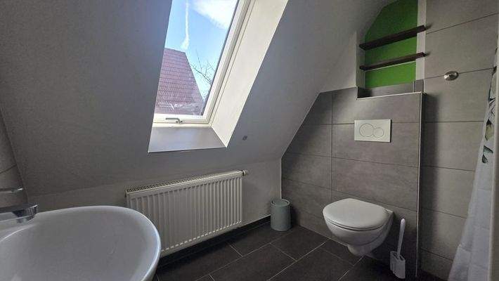 Badezimmer Dachgeschoss