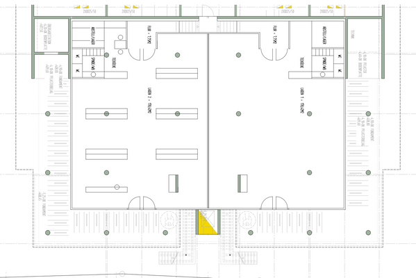 Grundriss Variante 2a