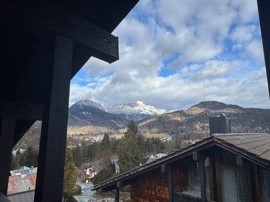 Aussicht aus dem Schlafzimmer