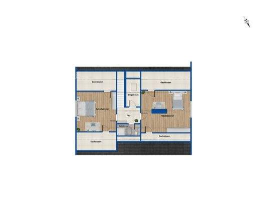 Grundriss Obergeschoss