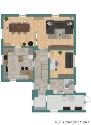 Grundriss Skizze Erdgeschoss