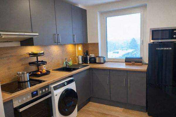 Sehr schicke Einbauküche