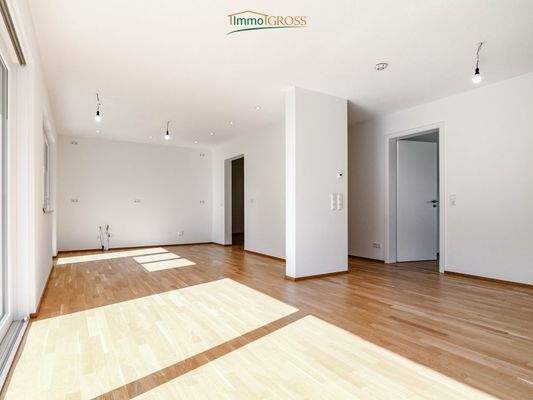 Offene Küche und Wohn- und Essbereich