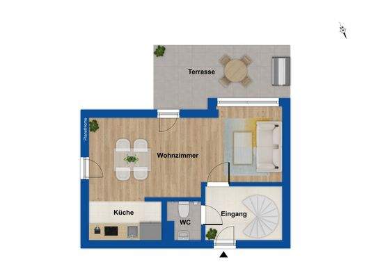 Grundriss Erdgeschoss