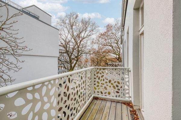 Balkon mit Südausrichtung