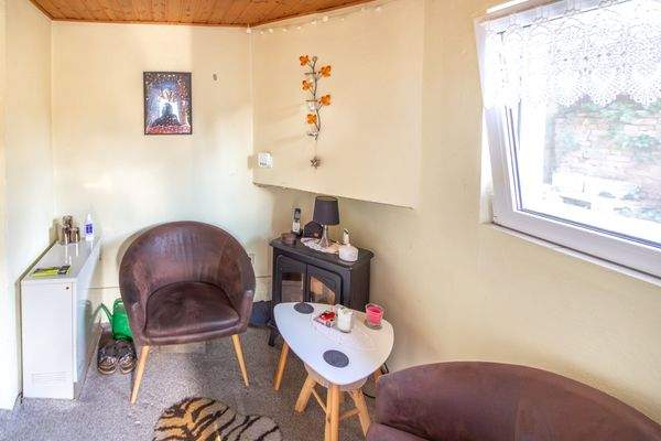 Eingangsveranda vom Hof