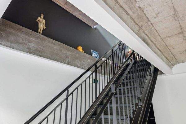 Innenliegende Treppe