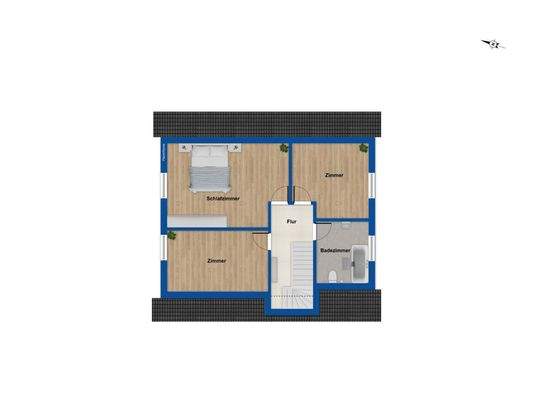 Grundriss Dachgeschoss