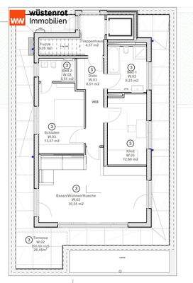 Grundriss Phenthouse