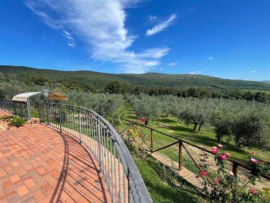 Grundstück der Villa