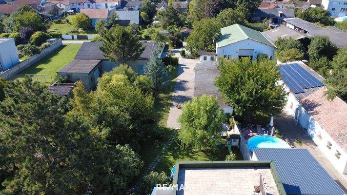 Liegenschaft von oben