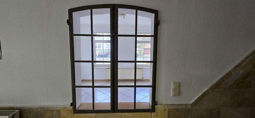 Blick ins Wohnzimmer