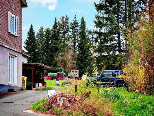 rückseitiges Grundstück