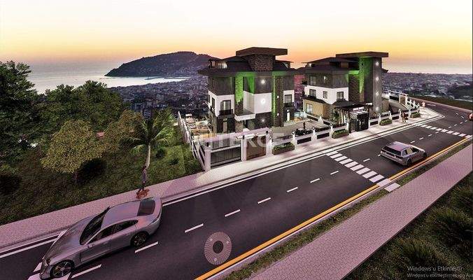 Apartments with Panoramic Sea View in Alanya Cikcilli