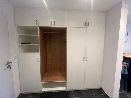 Einbauschrank, Eingangsbereich