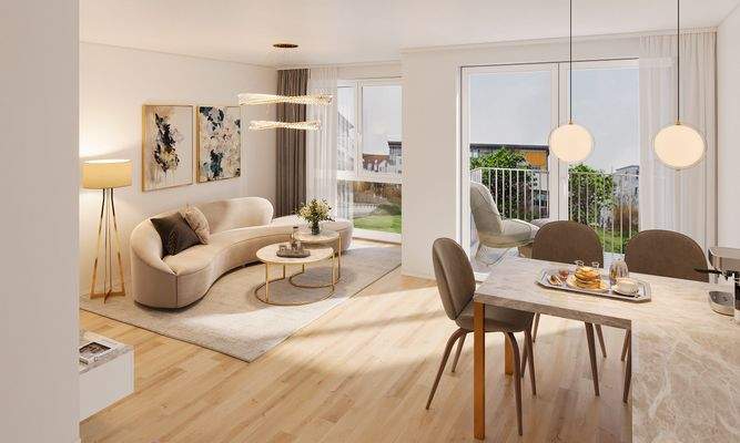 Wohnen/Essen/Kochen (Beispielwohnung)