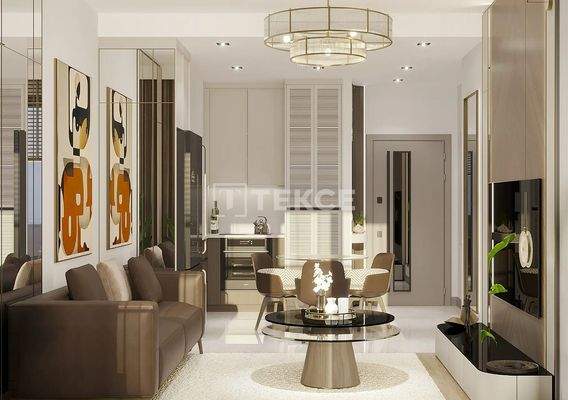 Apartments in a Mixed-Project with Pool in Ankara Sincan