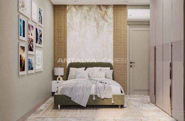 Spacious Apartments in a Complex with Pool and Garden in Alanya