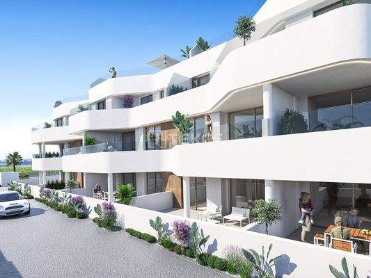 Stylish Seaview Apartments in a Golf Resort in Los Alcázares