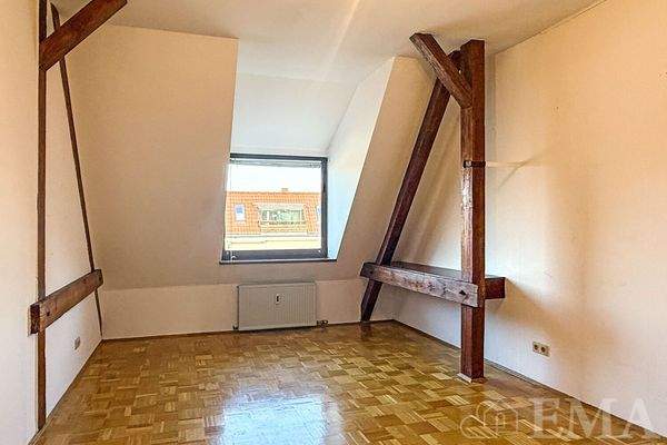 Teilansicht Schlafzimmer