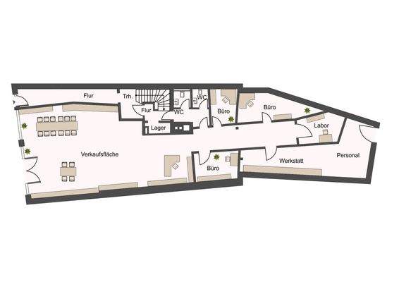 Grundrisse Erdgeschoss 