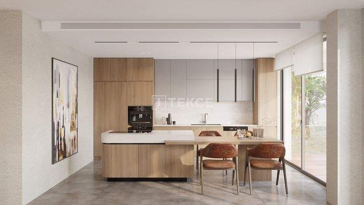 Villas with Pools in a Complex with Beach Access in Bodrum