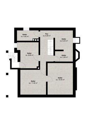 Grundriss Keller