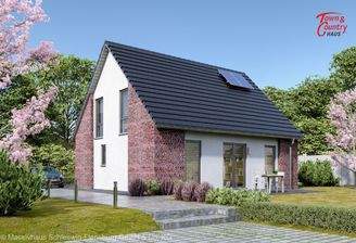 Ansicht Garten Teilverklinkerung