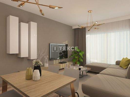 Apartments in Complex with Pool in North Cyprus Alsancak