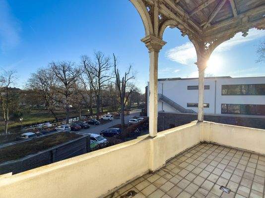 Terrasse Blickrichtung Ost