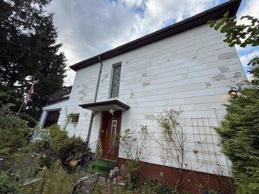 Seitenansicht Eingang