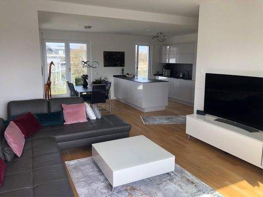 Wohn-,Essbereich mit Küche