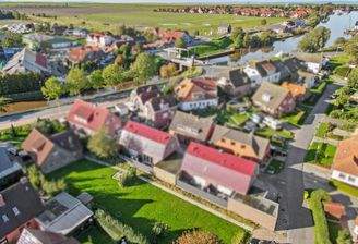 Blick auf das Grundstück 