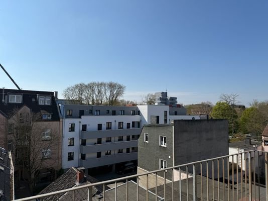 Blick von der Dachterrasse