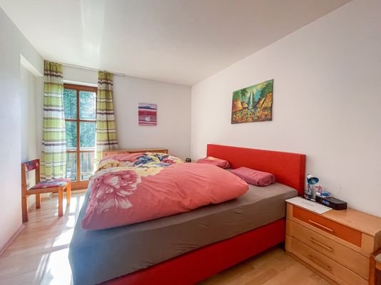 Schlafzimmer mit Balkon