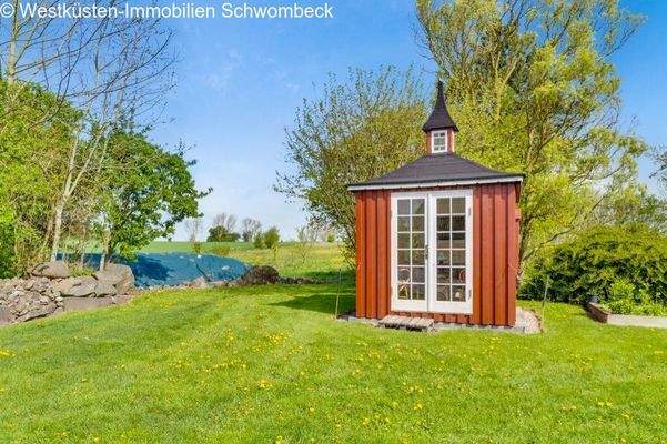 Grundstück-Gartenhaus