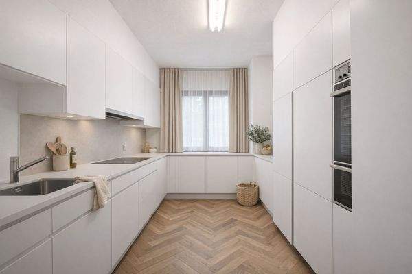 Küche Visualisierung (KI-generiert) 